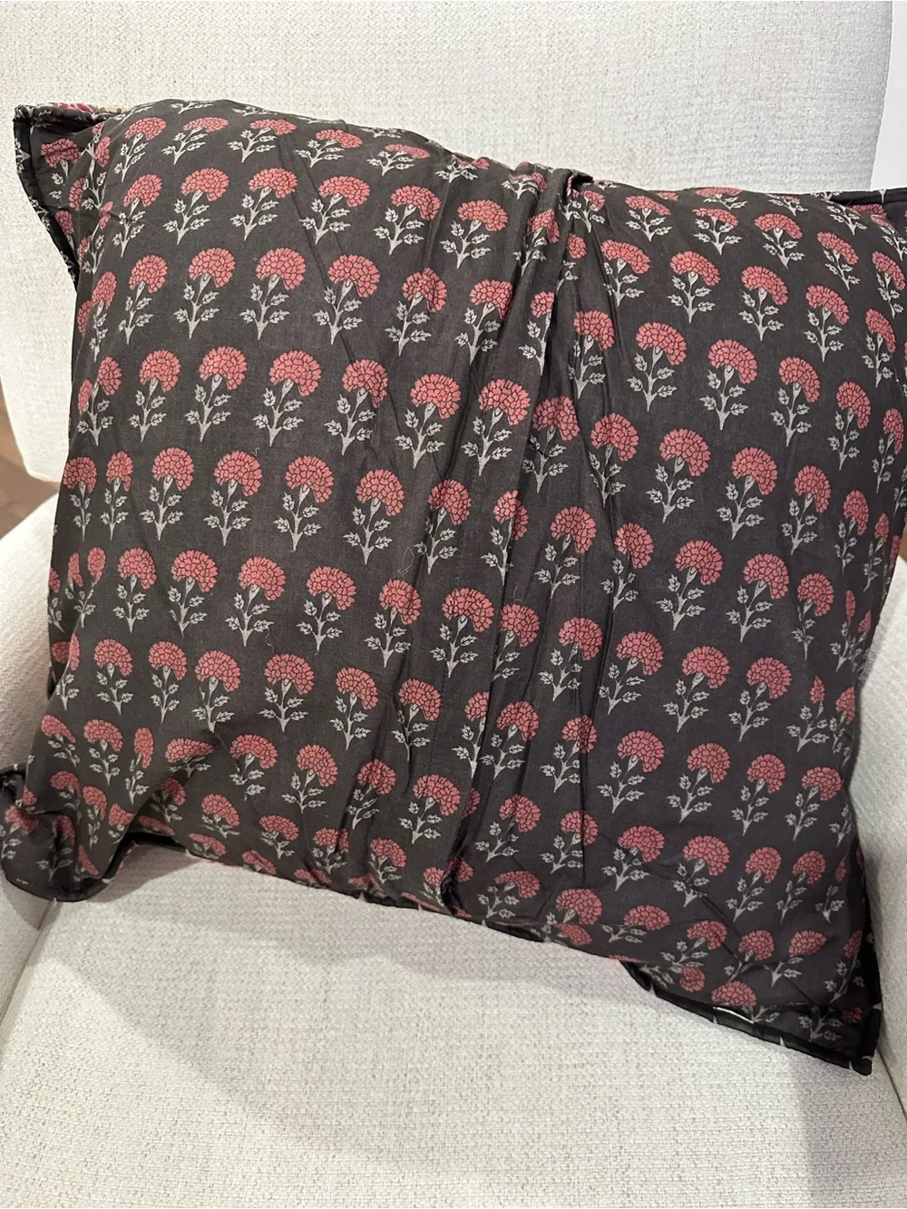 Pottery Barn Multi Color Quilted Euro Shams - Set of 2